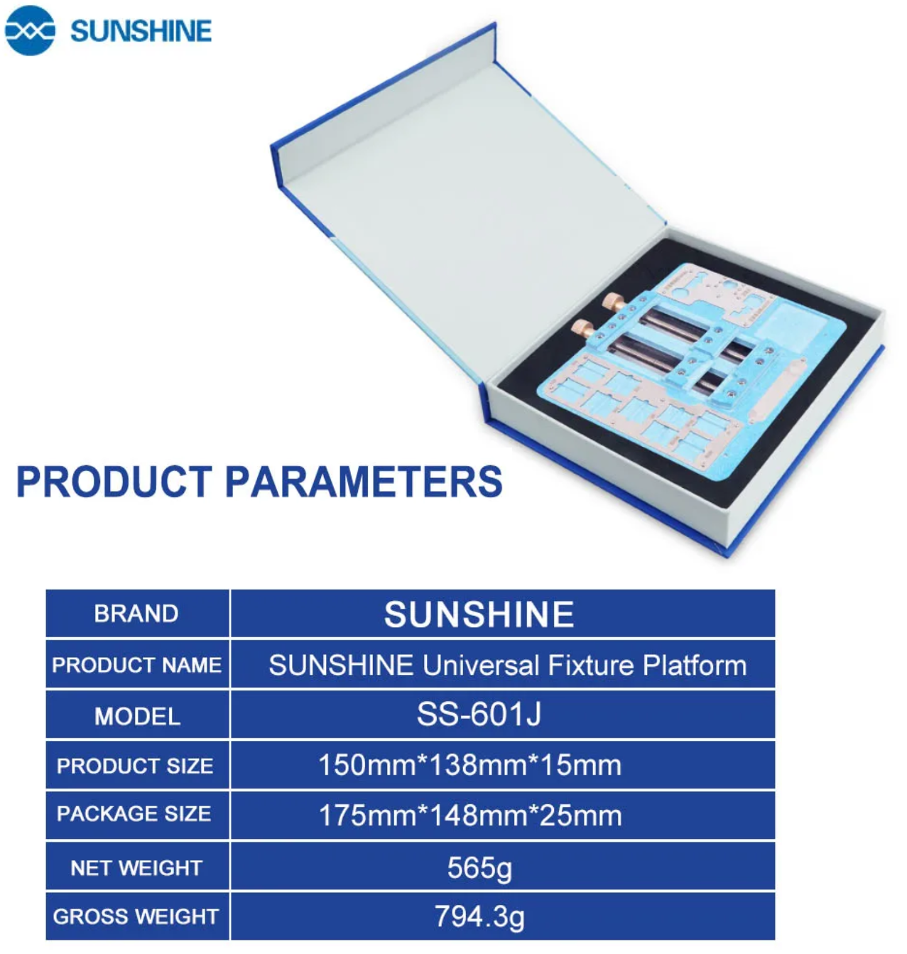 SUNSHINE SS-601J PCB STAND