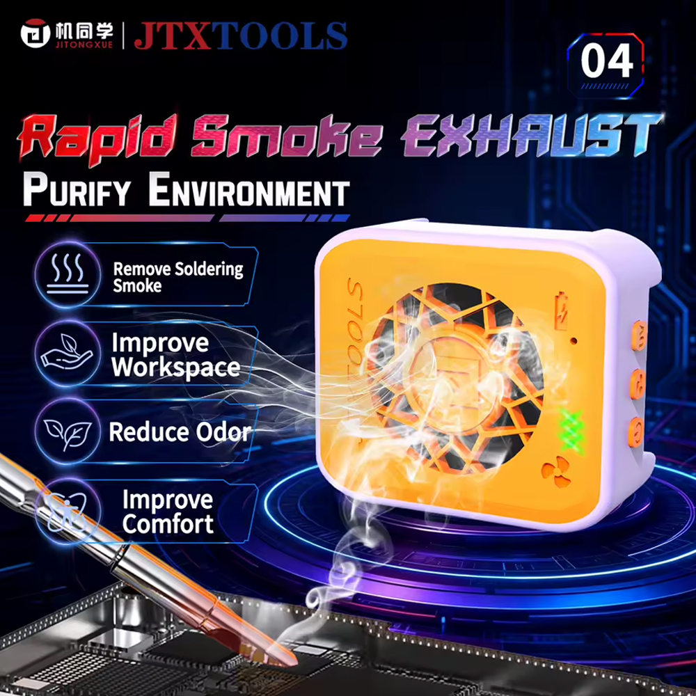 JTX CF-5 2-in-1 UV Curing Light with Cooling Fan