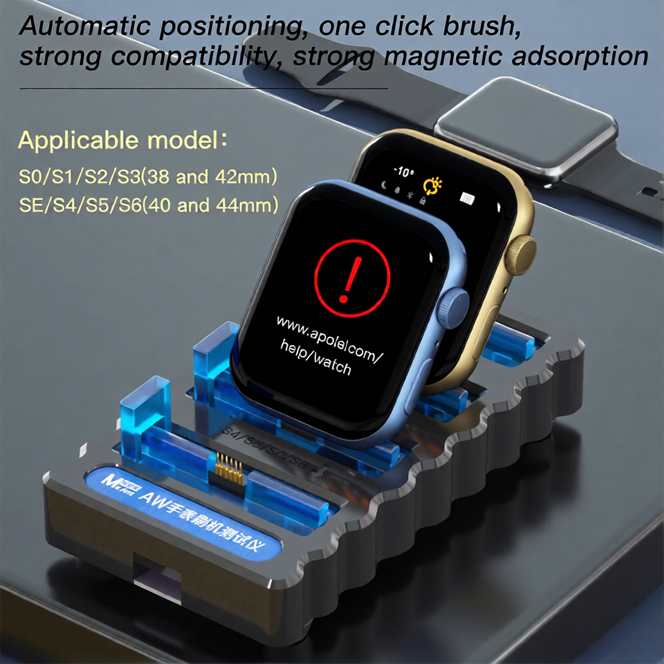 MaAnt AW Watch Brush Screen Touch Failure Tester for Apple iWatch S0 S1 S2 S3 SE S4 S5 S6