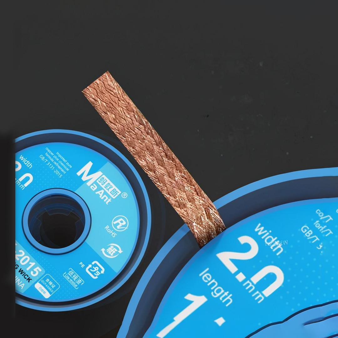 MaAnt XX-2015 Blue Whale Tin Suction Wire 5 Pcs Set