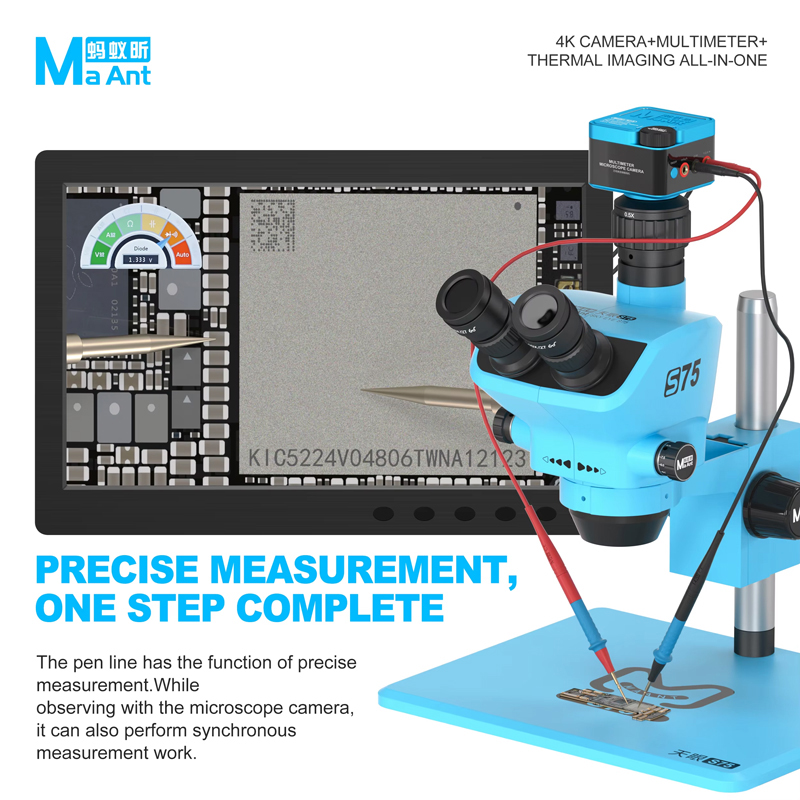 MaAnt XJ-5 4K Multi-Function Multimeter Camera