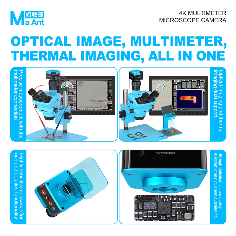 MaAnt XJ-5 4K Multi-Function Multimeter Camera