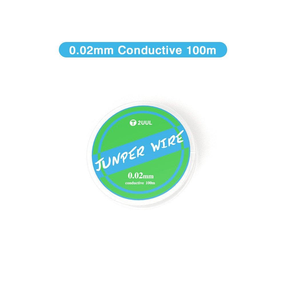 2UUL 0.02MM CONDUCTIVE JUMPER WIRE 100Mtr 1