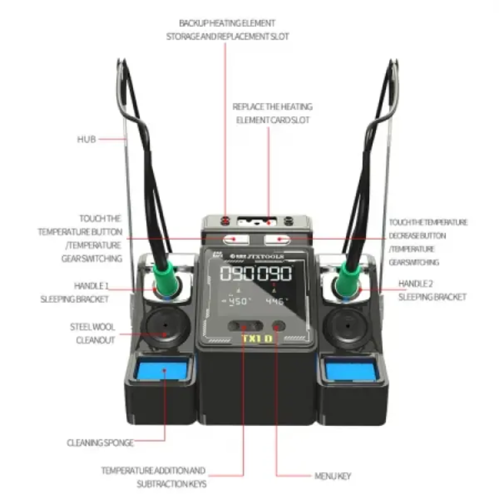 Jtx Tx1 Pro Transformer Soldering Station