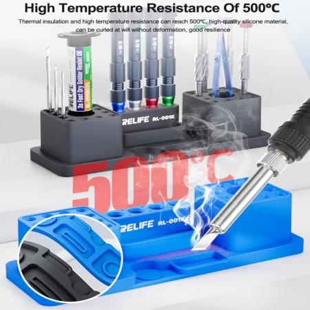 RELIFE RL-001K (Black) Silicone All-in-One Modular Storage Box