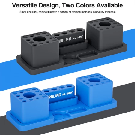 RELIFE RL-001K (Black) Silicone All-in-One Modular Storage Box