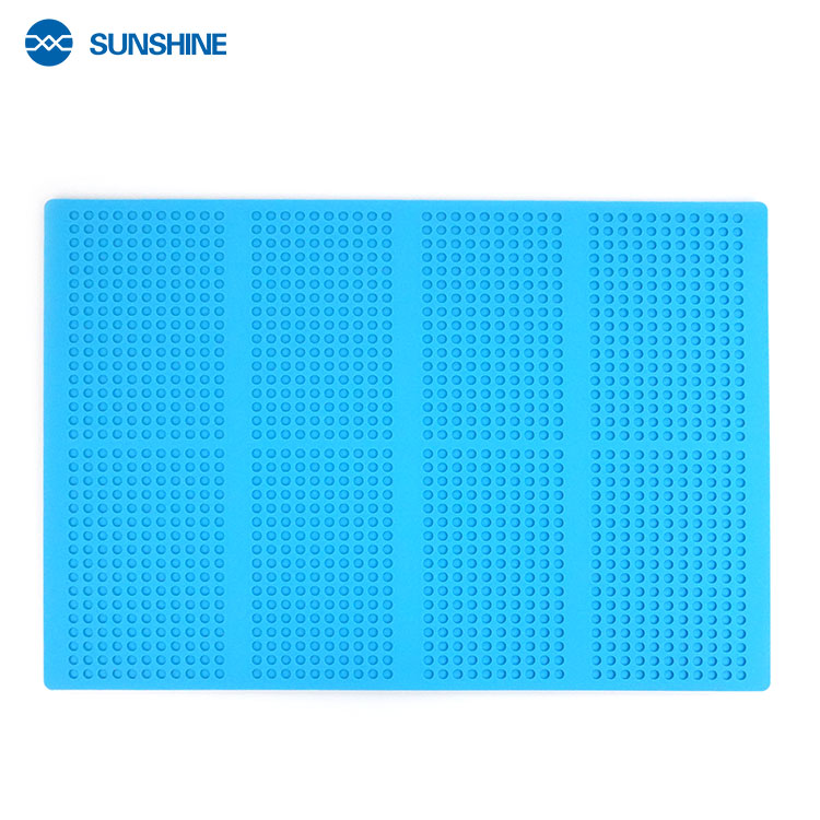 SUNSHINE SS-004F Blue 500*350mm High temperature resistant advanced thermal insulation mat