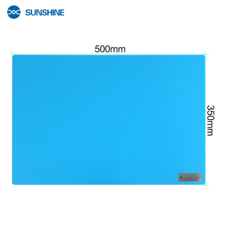 SUNSHINE SS-004F Blue 500*350mm High temperature resistant advanced thermal insulation mat