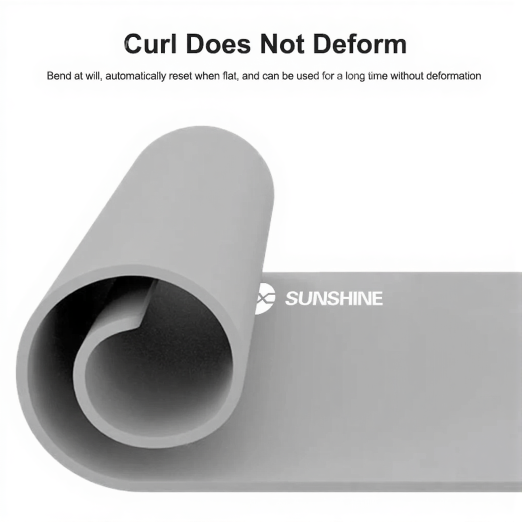 SUNSHINE SS-004F Grey 500*350mm High temperature resistant advanced thermal insulation mat