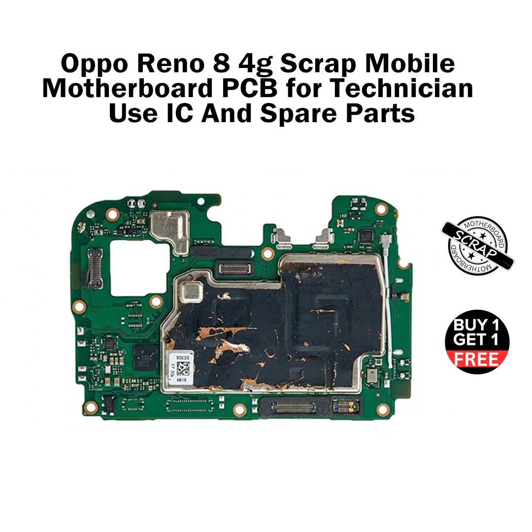 Oppo A3 Pro 5g Scrap Mobile Motherboard PCB Mediatek CPU for Technician Use IC And Spare Parts