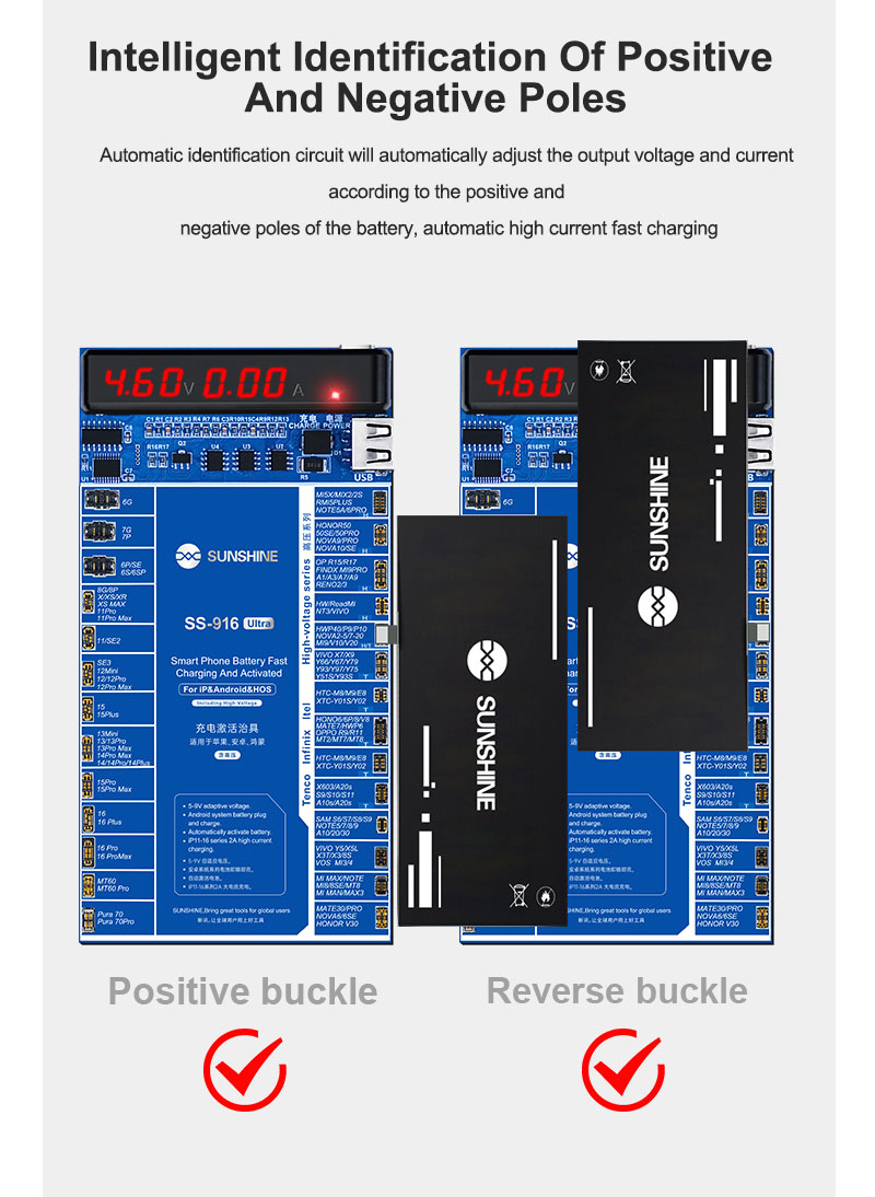 SUNSHINE SS-916 ULTRA IPHONE & ANDROID ACTIVATION BOARD
