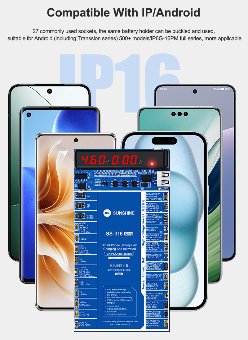 SUNSHINE SS-916 ULTRA IPHONE & ANDROID ACTIVATION BOARD
