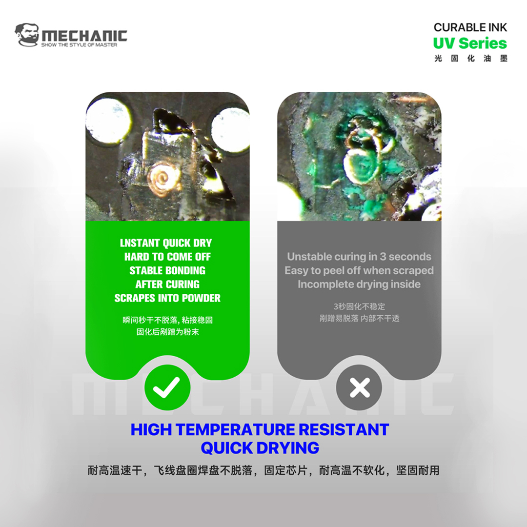 MECHANIC UV-9200 10CC TRANSPARENT UV CURABLE INK