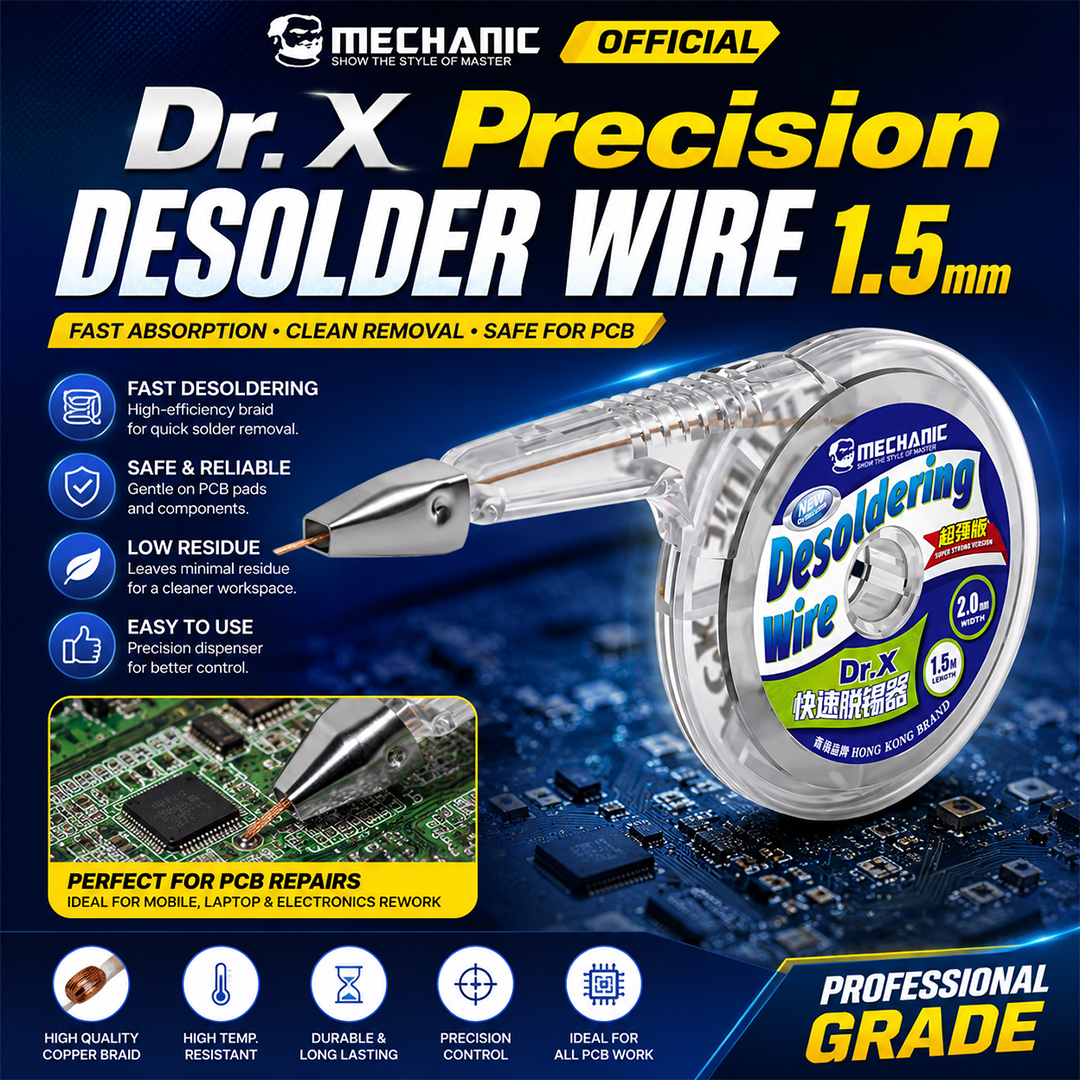 MECHANIC DR.X 1.5MM*1.5M DESOLDER WIRE