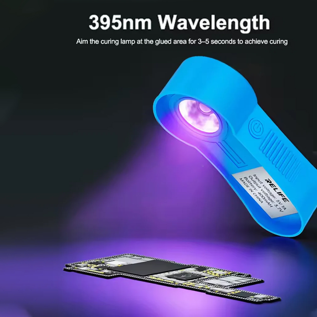 RELIFE RL-014F UV Mini Curing Lamp for Mobile Phone Motherboard Repair