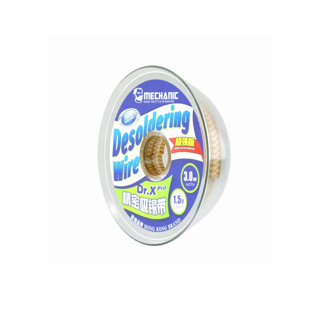 MECHANIC DR.X PRO 3.0MM*1.5M DESOLDER WIRE 10PCS (SET)