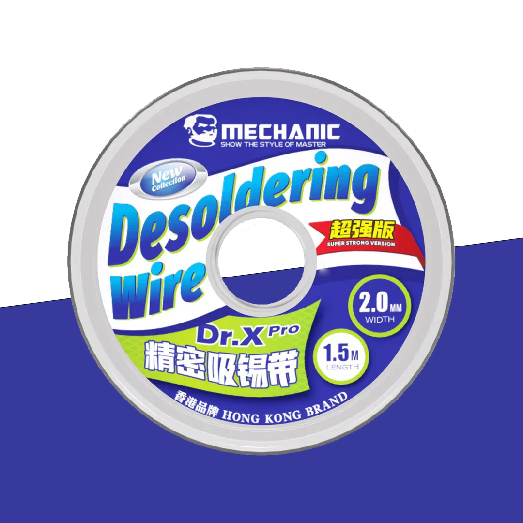 MECHANIC DR.X PRO 2.0MM*1.5M DESOLDER WIRE 10PCS (SET)