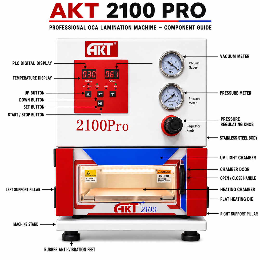 AKT 2100 PRO OCA MACHINE SET