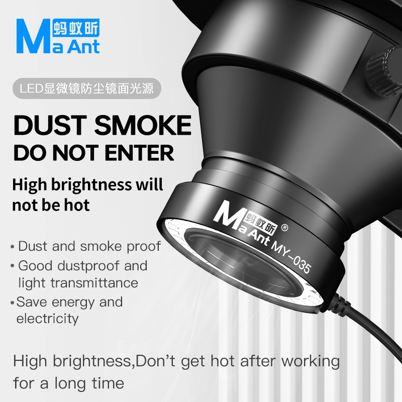 Maant My-035 Adjustable Microscope Ring Light