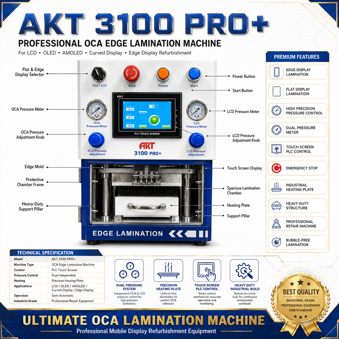 Akt 3100 Pro Plus Oca Lamination Machine Set