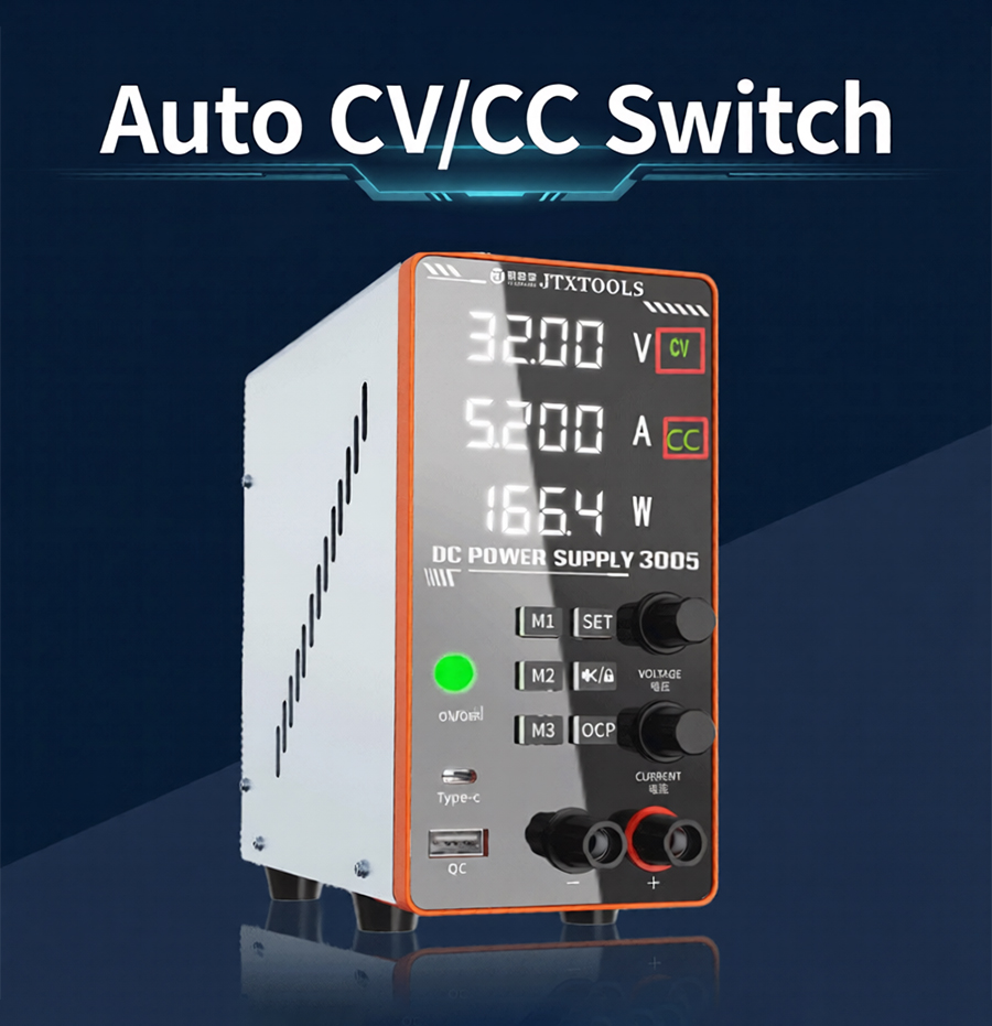 JTX-3005 4-DIGIT DC POWER SUPPLY SUPPORTS PC SOFTWARE