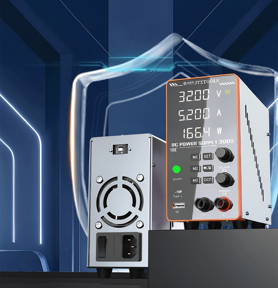 JTX-3005 4-DIGIT DC POWER SUPPLY SUPPORTS PC SOFTWARE