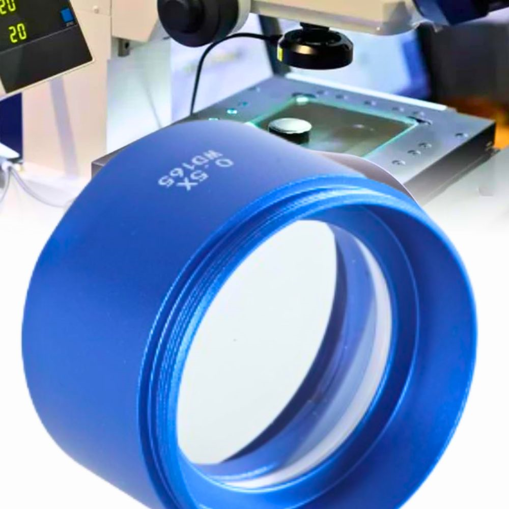 Mechanic WD165 0.5x Auxiliary Objective Lens for Trinocular Microscope