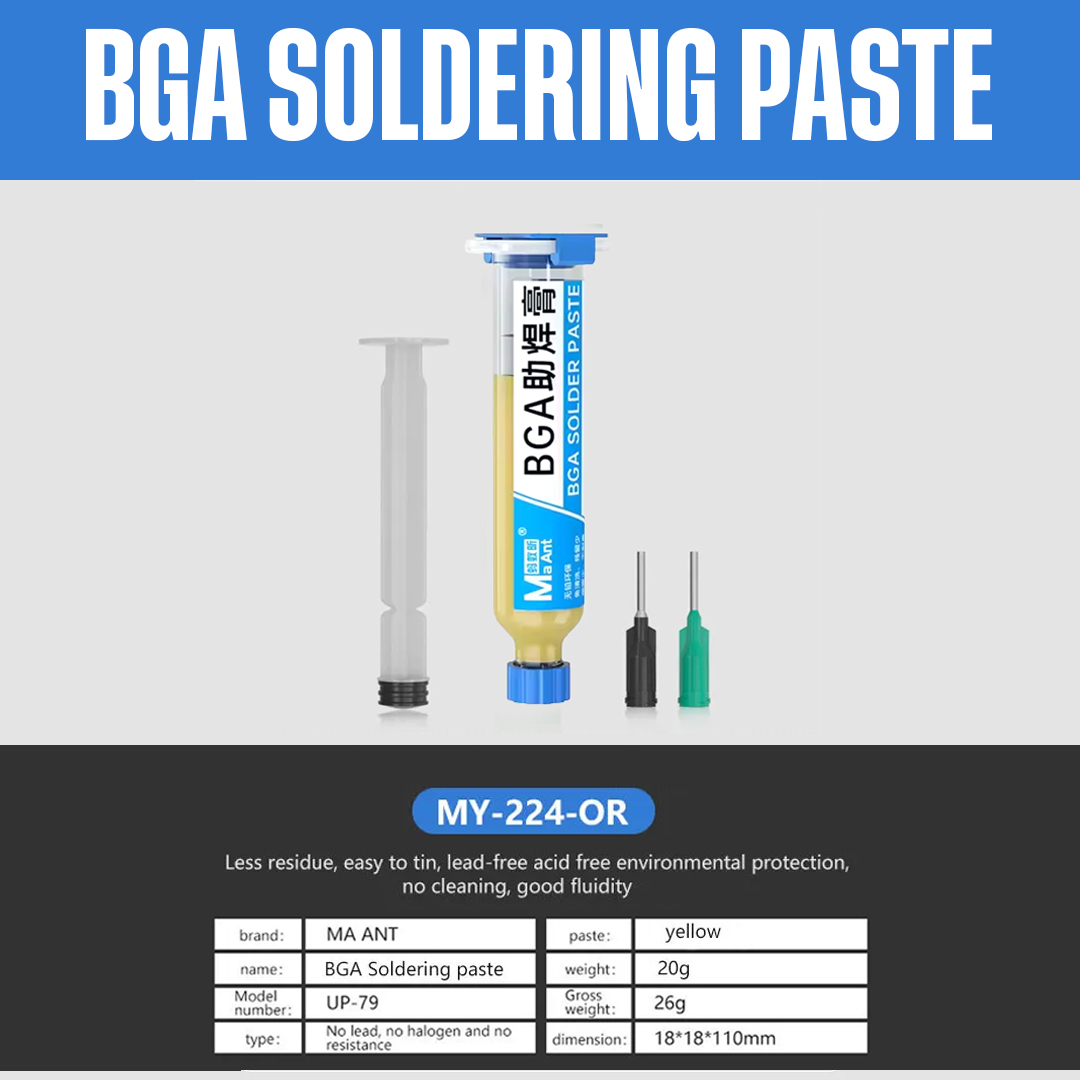 Maant My-224-Or 10cc Bga Soldering Paste