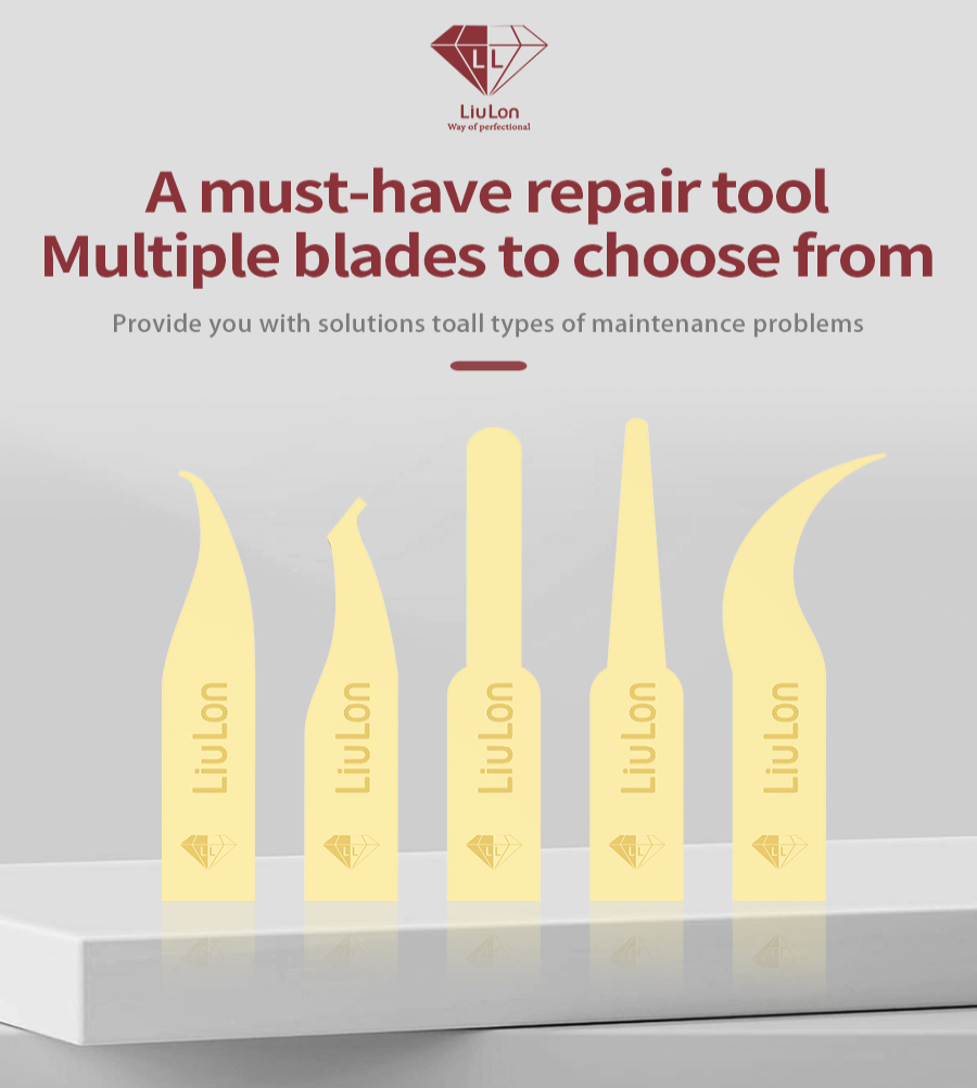 LiuLon LL-06B 6in1 Scraping Glue Remover Blade