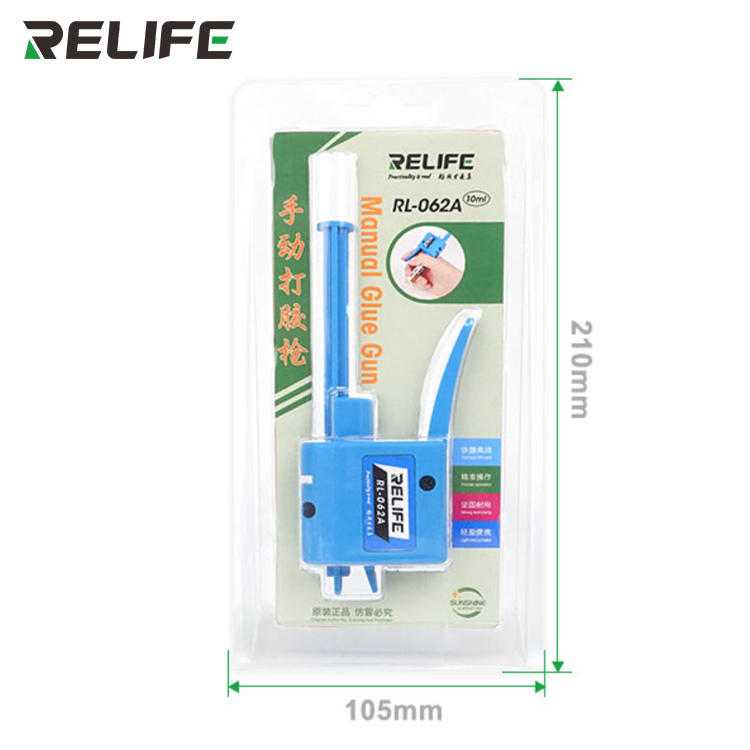 Relife RL-062A PRO 5-10CC Toothed Glue Gun