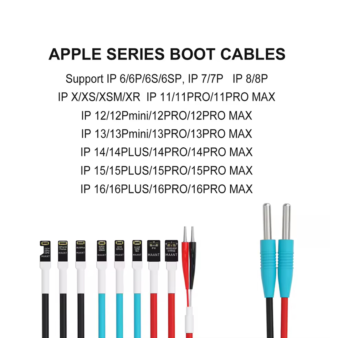 MaAnt PY2 Apple Series Power Boot Cable for iPhone 6 to 16Pro Max Repair
