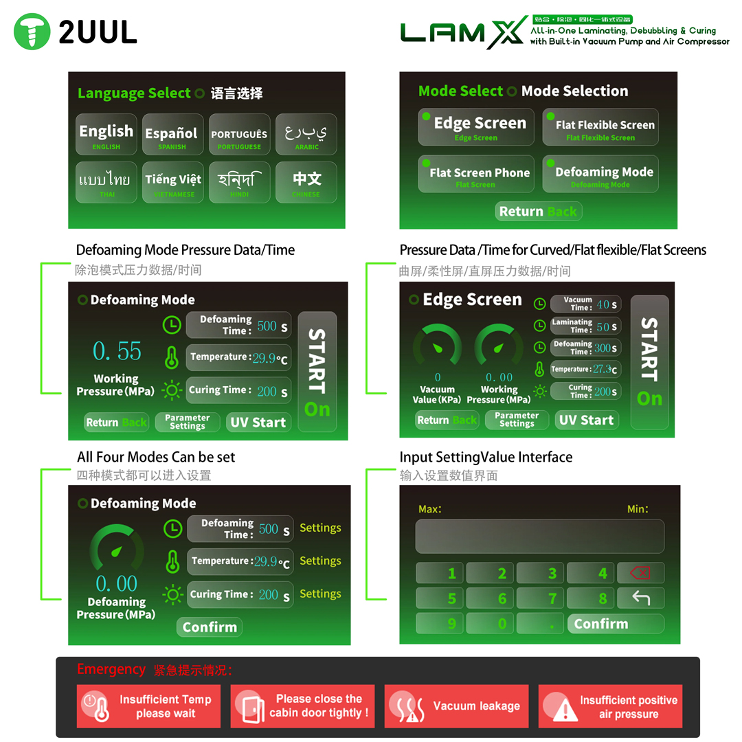 2UUL LD01 LAMX All In One Integrated Foam Remover