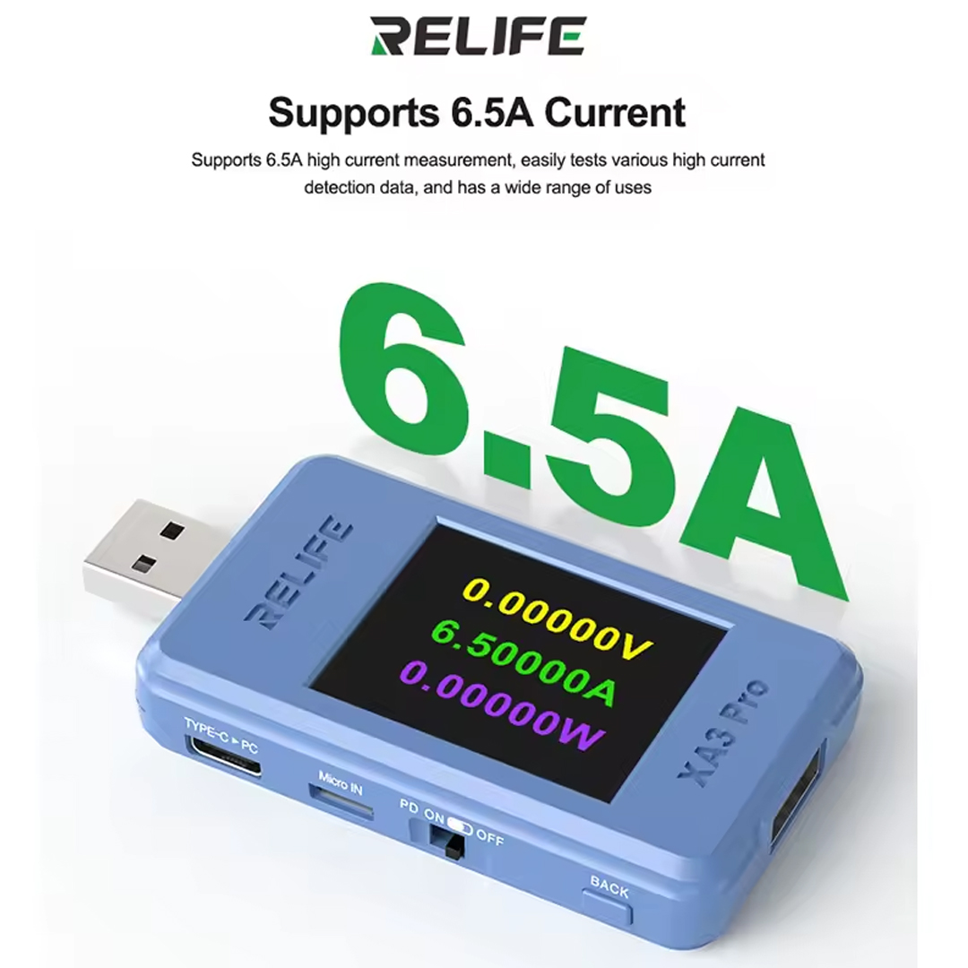Relife Xa3 Pro Usb Inteligent Tester