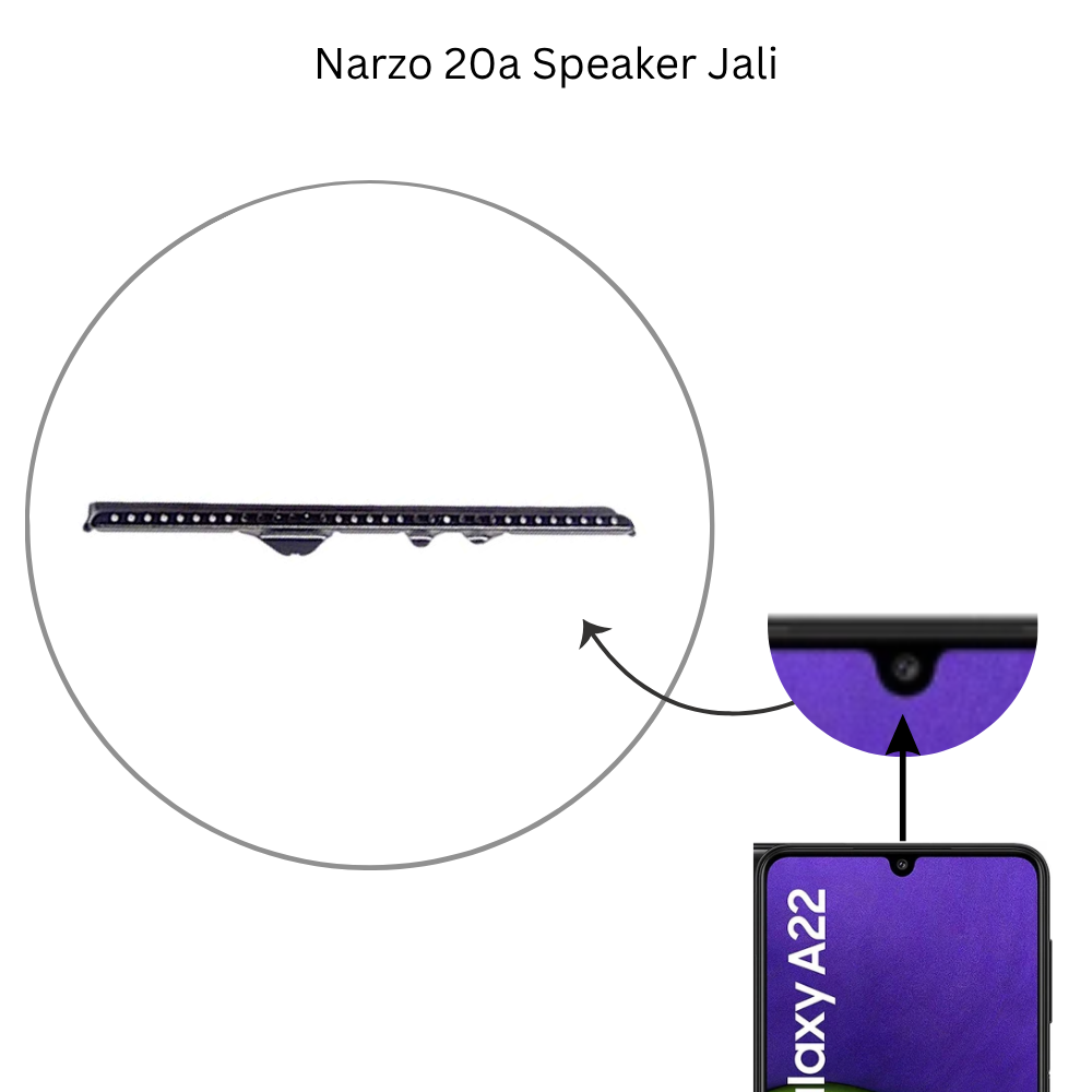 Narzo 20a Speaker Jali