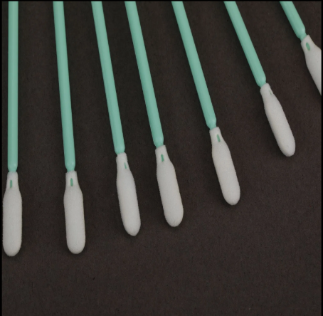 Wide Head Dust-Free Cloth Cotton Swab 100pcs