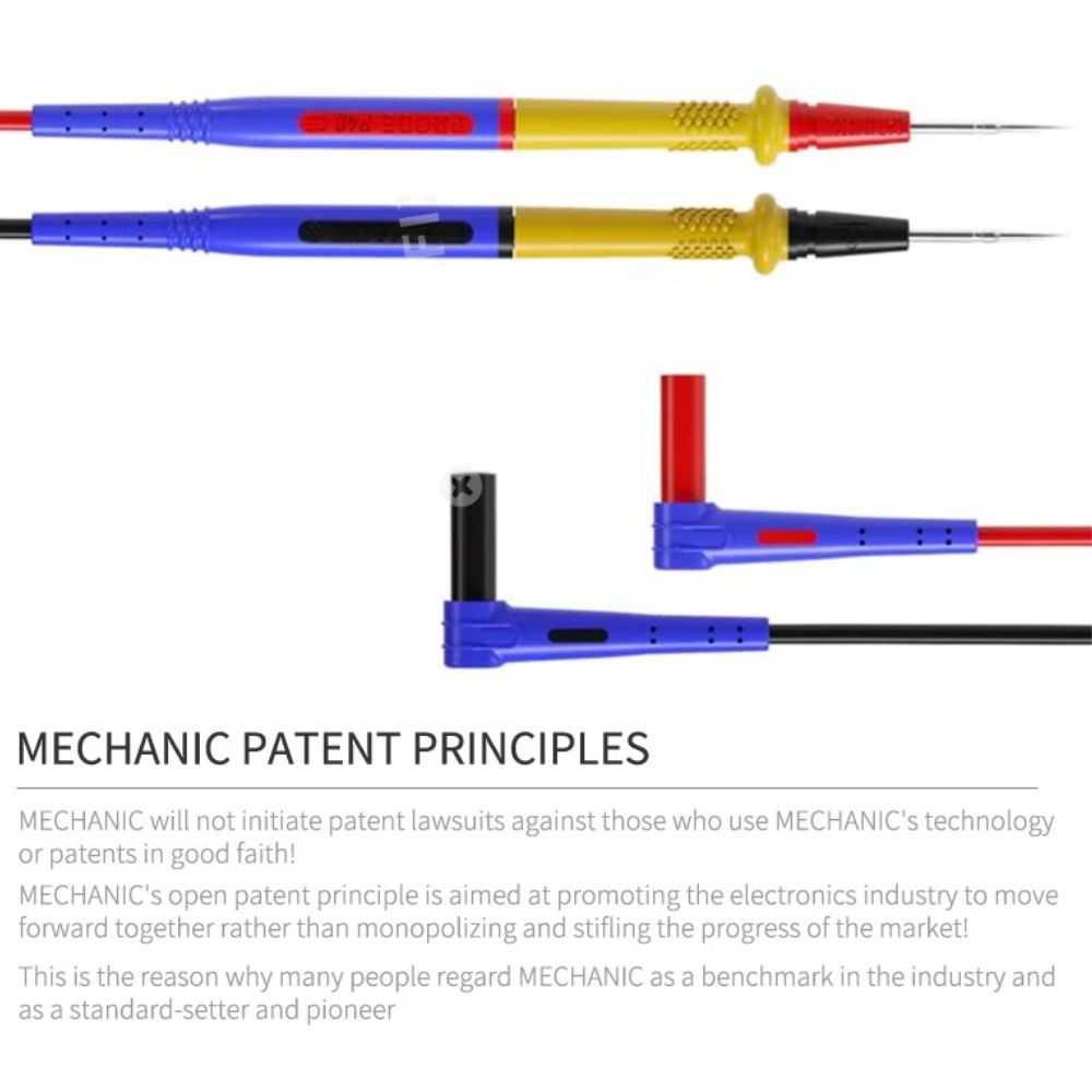 Mechanic P40 1000V/20A 0.2mm High Stainless Steel Multimeter Pen