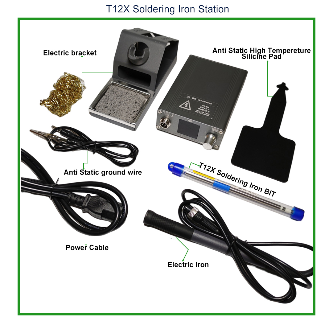 OSS TEAM T12X SOLDRING IRON STATION