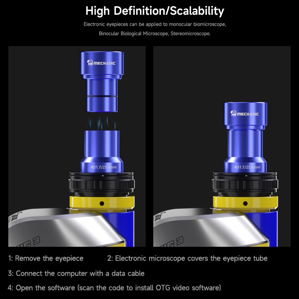 MECHANIC MEC 4K HD Electronic Eyepiece Camera