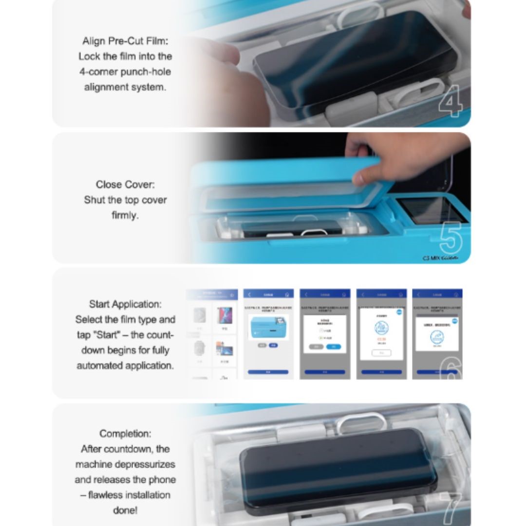 Sunshine C3 MIX Ultra  Automatic Cutting and Film 2 in 1 Machine