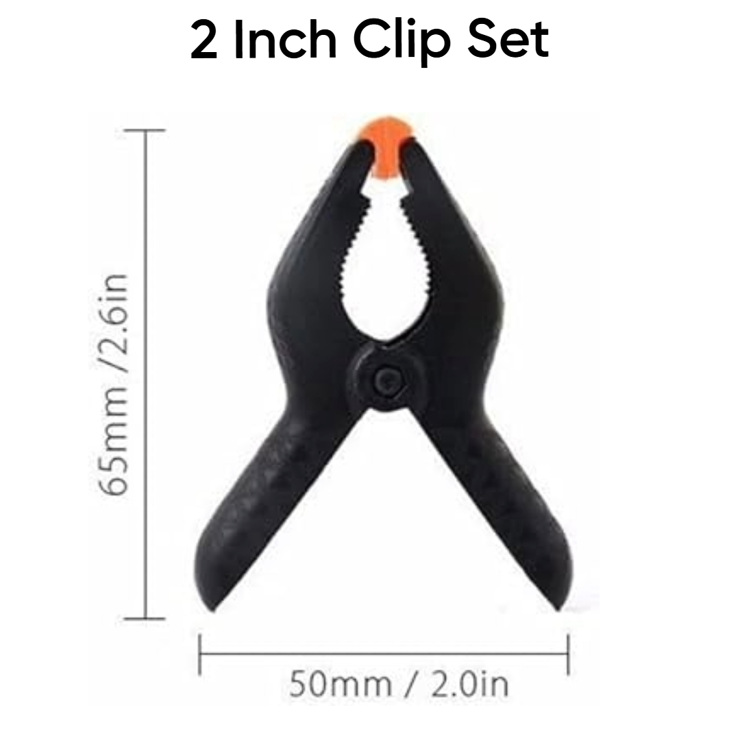 2 Inch 4Pcs Set Plastic Clip Fixture LCD Screen Fastening Clamp 3