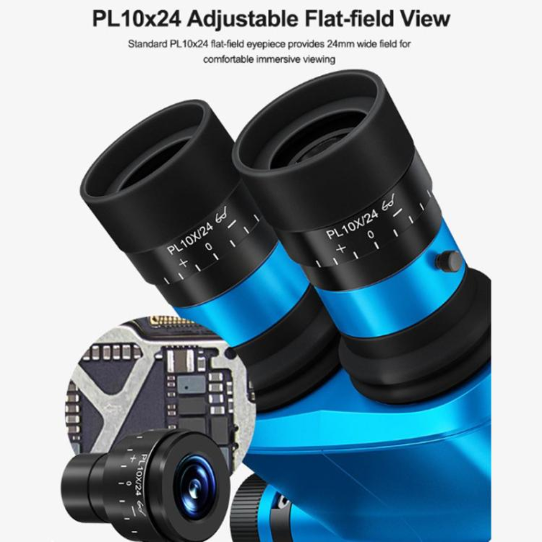 SUNSHINE 71 ULTRA-B11 BLUE 6.5X-55X MICROSCOPE