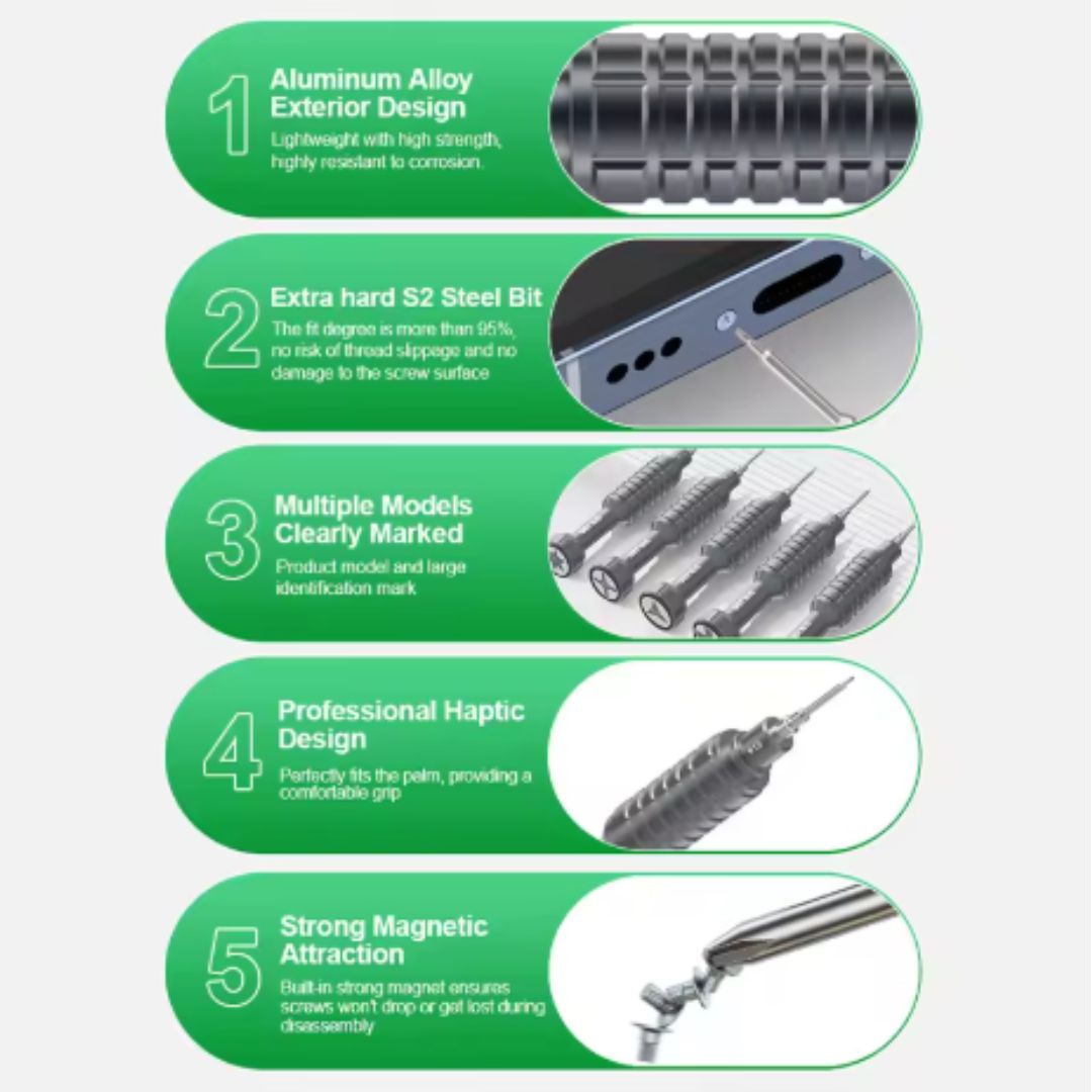 Relife RL-730 *0.8 Steel Cannon King Screwdriver