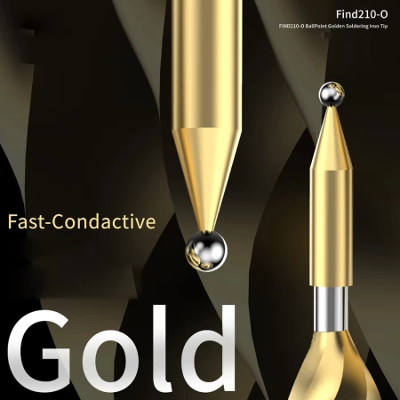 2UUL FD15  Find210-O BallPoint Golden Tip (1 Pack)