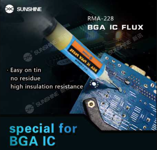 Sunshine Rma-228 Bga Ic Flux Paste