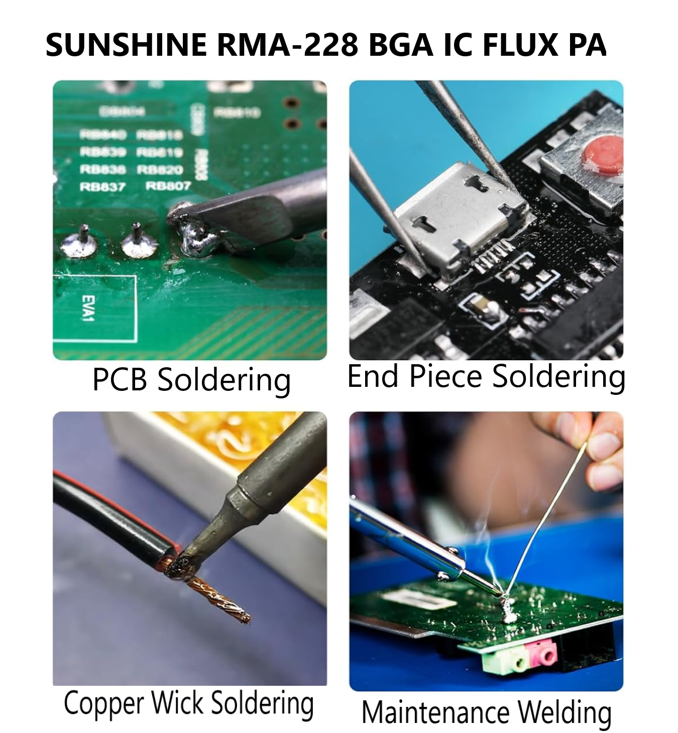 Sunshine Rma-228 Bga Ic Flux Paste