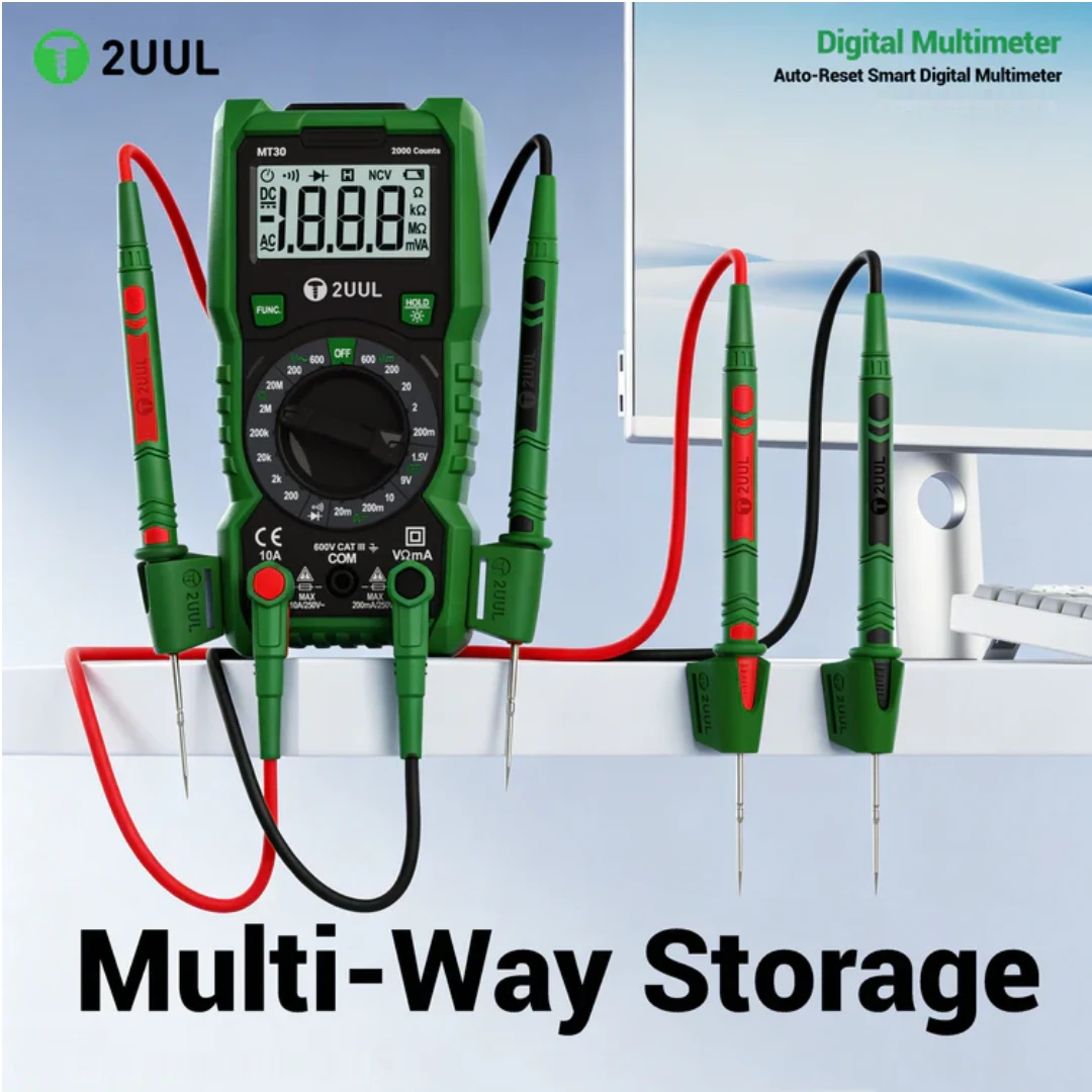 2UUL MT30 Auto-Reset SmartT Digital Multimeter