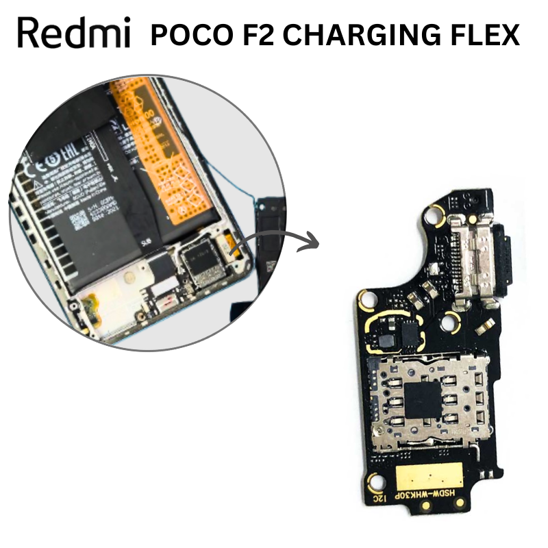 REDMI POCO F2 CHARGING Board
