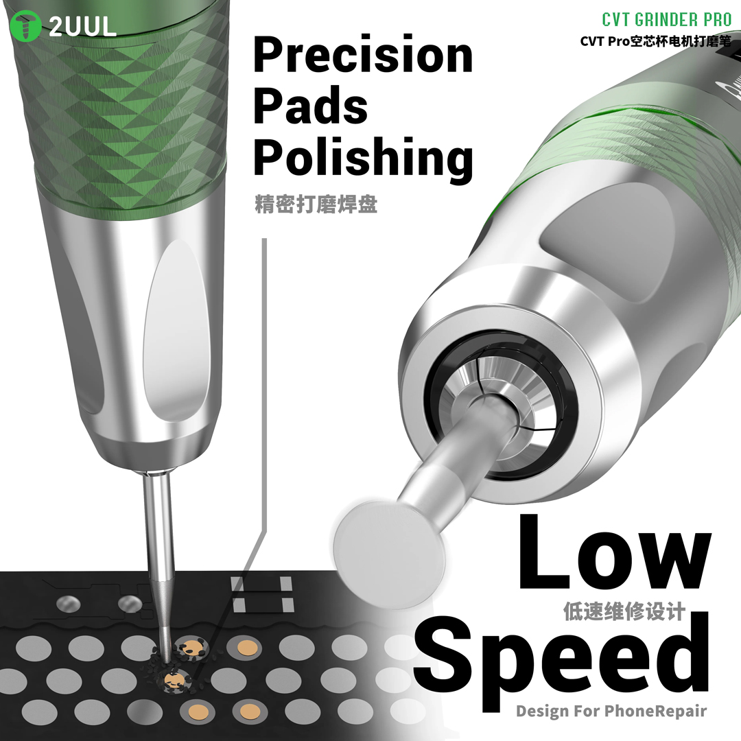 2UUL DA85 CVT Pro Coreless Motor Grinder for Phone Repair