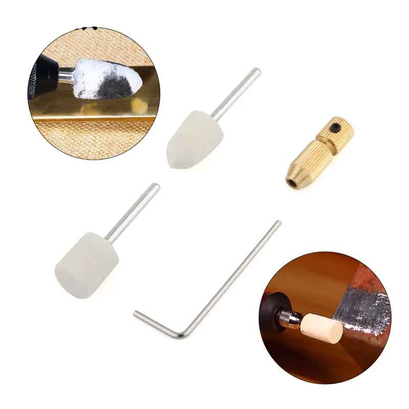 GLUE REMOVER MOTOR POLISH BUFF WHEEL-2PCS/SET