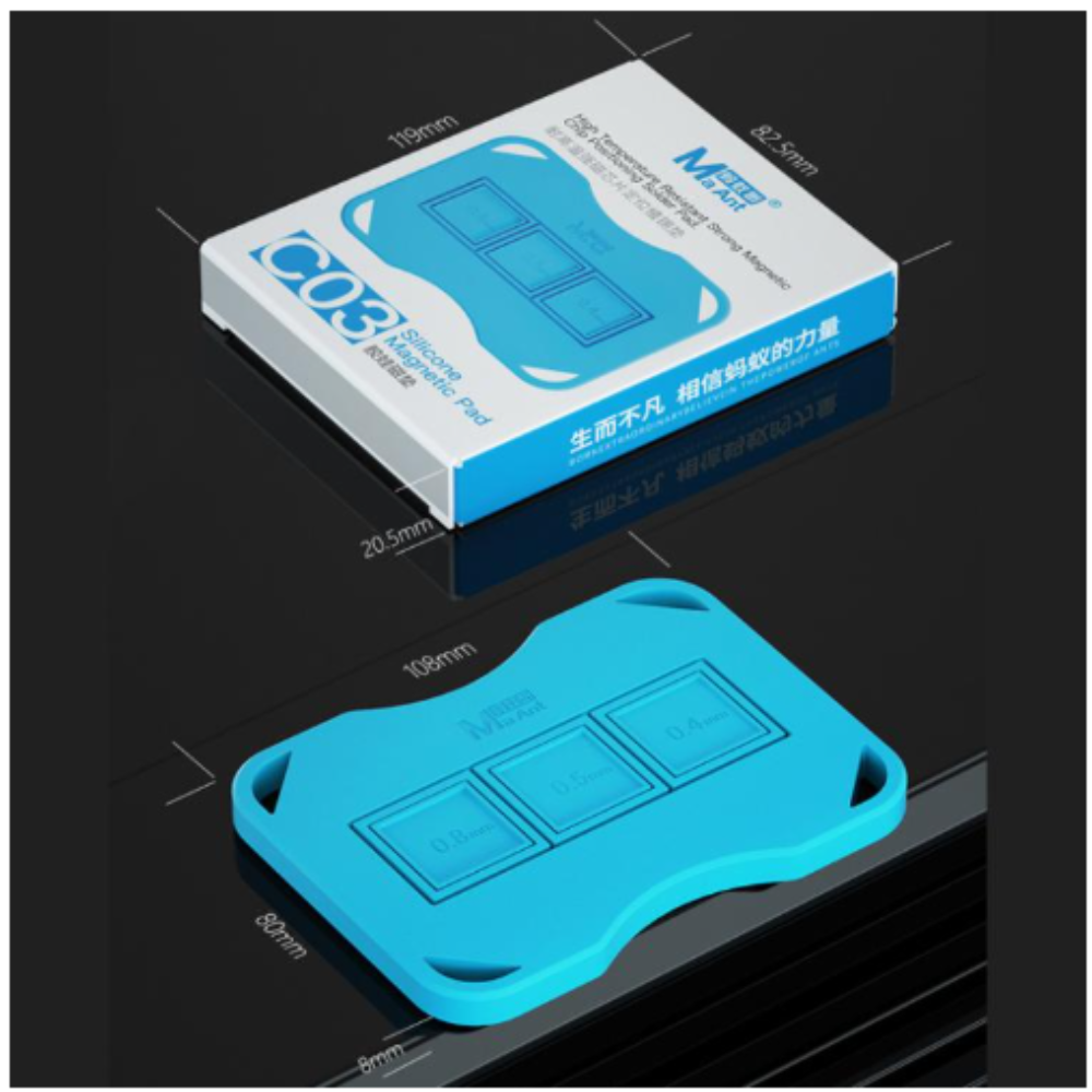 Maant C03 Universal Cpu Magnetic Tin Planting Silicone Mat
